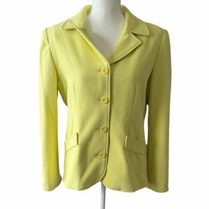 Requirements Pastel Lemon Blazer size 12